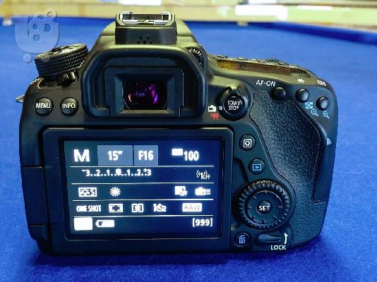 Ψηφιακή φωτογραφική μηχανή SLR Canon EOS 80D με φακό EF-S f / 3.5-5.6 IS USM 18-135mm...